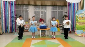 МБДОУ «ЦРР-детский сад n2 «Улыбка», ансамбль «Куерэгэйдэр», номинация национальная музыка