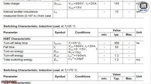 [SGeC] H20R1202 IGBT 1200V, 20A