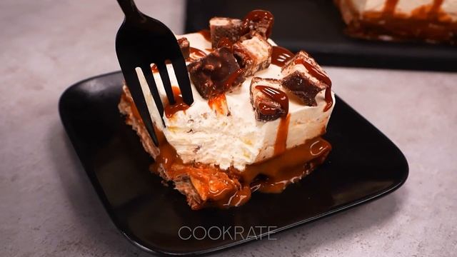 If you have wafers and Lion chocolate, you shouldn’t buy cake - make it at home! смотреть онлайн