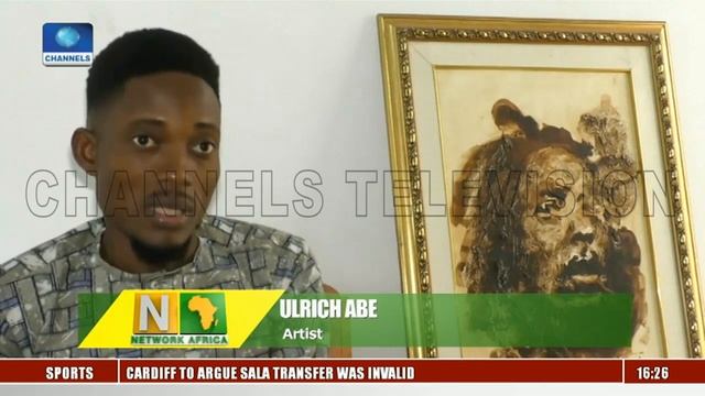 Ivorian Painter Pays Homage To African Leaders With Coffee Cocoa Painting Network Africa