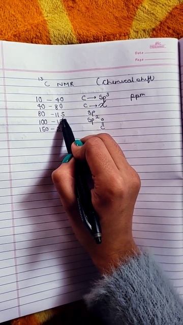 Chemical Shift.   #c13 #nmrspectroscopy #chemicalshift #chemistry #organicchemistry