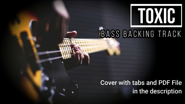 Toxic - Britney Spears | Bass Backing Track смотреть онлайн