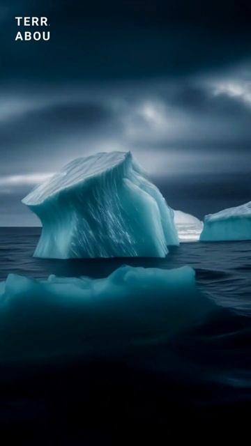 The white color of icebergs is due to the multitude of air bubbles in the ice, reflecting light смотреть онлайн