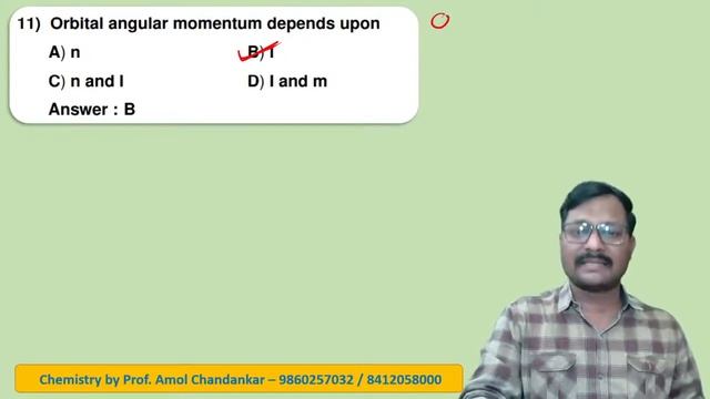 Doubt Clearing Session on Quantum Numbers - Test Paper Solution