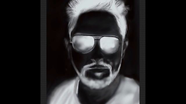 Digital Art using Procreate App - Whiteonblack/Negative filter technique смотреть онлайн