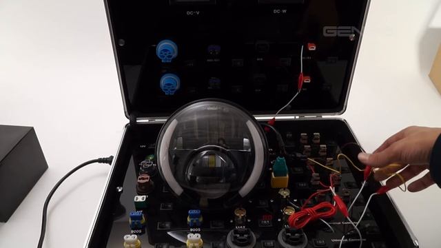 GENSSI 7″ Round Projector DOT LED Headlight Low/High Black Plus Chrome смотреть онлайн