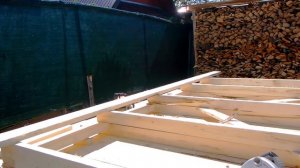 сарайчик мастерская на даче самому своими руками ч 1