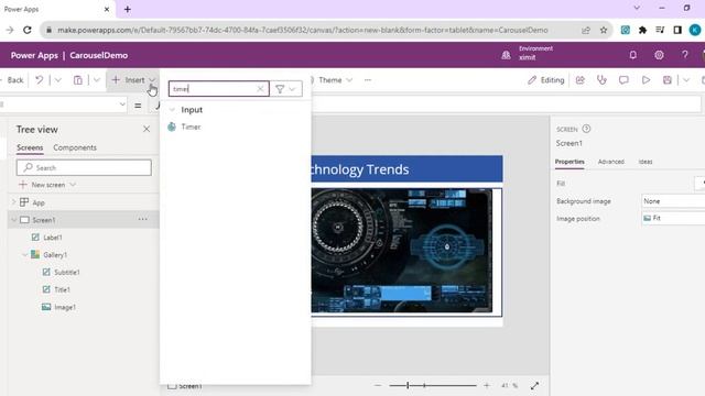 PowerApps - Build Image Carousel Or Rotator in 10 mins смотреть онлайн