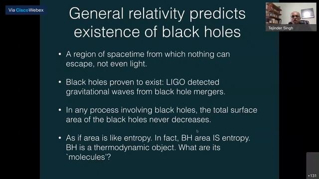 Webinar: 'Gravitation: From Newton to Padmanabhan and Beyond' смотреть онлайн