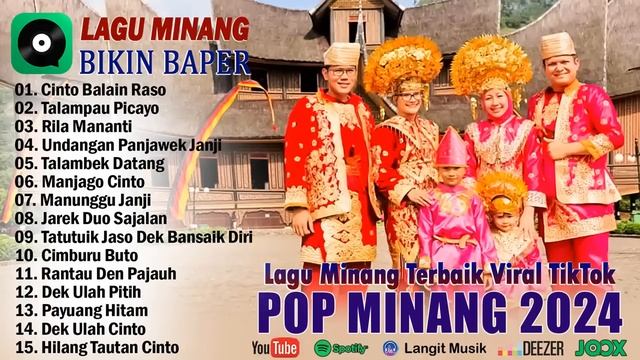 Lagu Minang Terbaru 2024 - Pop Minang Paling Enak Didengar Saat Santai - Bikin Baper смотреть онлайн