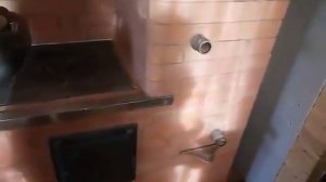 Отопительно варочная печь с котлом. Отзыв от заказчика. .