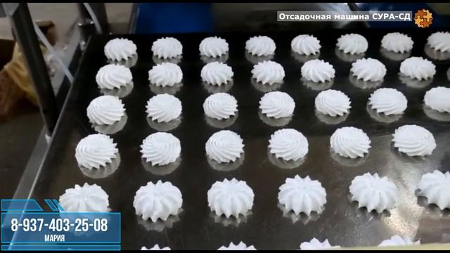 Безе. Меренга. Отсадочные машины СУРА-СД и СУРА-СДУ