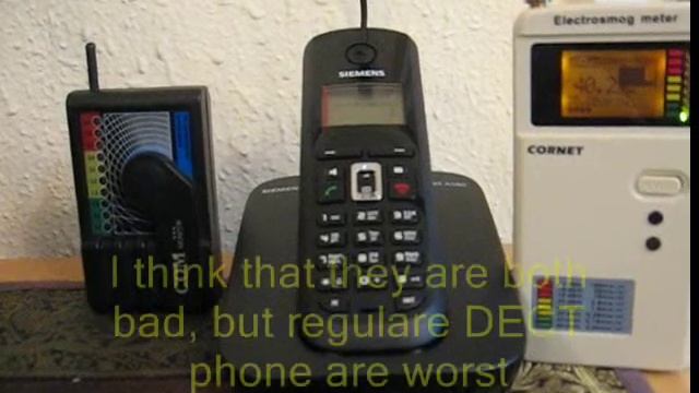 Radiation (RF EMF/EMR) from ECO DECT Phone vs regulare DECT phone смотреть онлайн
