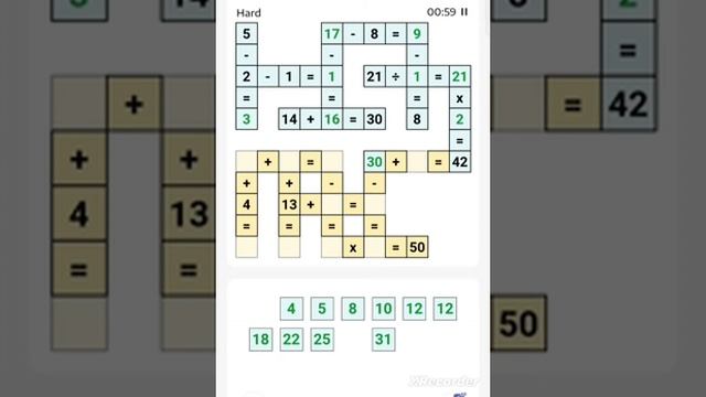 Math Puzzle 🧩 || Cross Math || Math Game