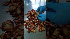 Сушеные слайсы клубники
