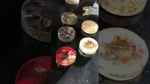 УКРАШЕНИЯ ИЗ ЭПОКСИДНОЙ СМОЛЫ с сухоцветами💫