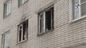 Пожар в квартире на улице Жуковского