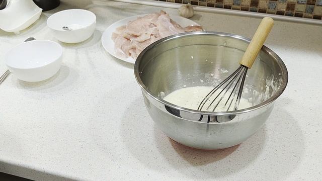Отбивные из грудки индейки в луковом кляре. 4.04.24.