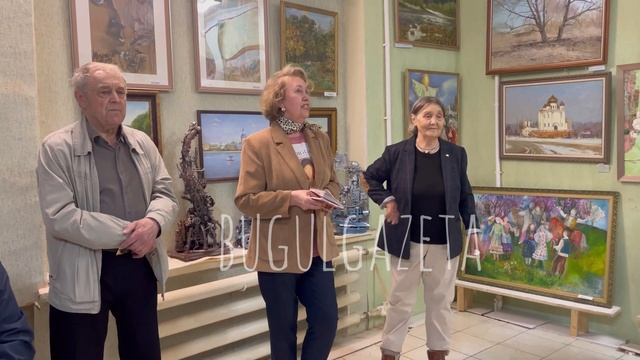 Выставка «Весенний вернисаж» открылась в Бугульме
