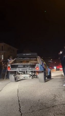 Rally Legends San Marino 2024 - Group B S4 delta crazy Launch! #rally #groupb #s4 #s4delta #shorts