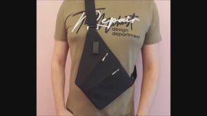 Сумка-Кобура (мессенджер) ВЫКРОЙКА + пошив! Стильная и практичная! DIY