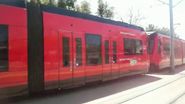 San Diego Trolley 2011 Siemens S70 LRV #4037/4009/4005 смотреть онлайн