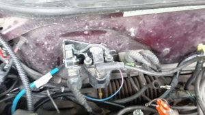 Установка Января на Ауди 100. Компоновка