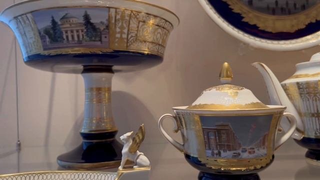 Музей Императорского фарфора в Санкт-Петербурге. Честь первая. 31.12.23.