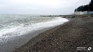 пасмурное море