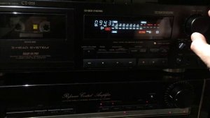 Pioneer CT 959 Kalibracja taśmy + zapis/odczyt z 3 glowicy