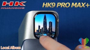 HK9 Pro Max Plus Smartwatch Launch - 2.02" AMOLED Screen 1GB Rom Support Local Music TWS Connection
