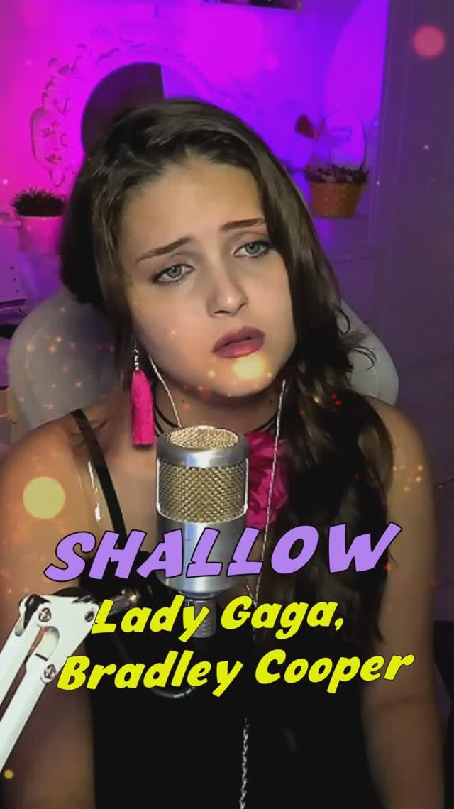 ОЧЕНЬ КРАСИВАЯ ПЕСНЯ! Shallow - Lady Gaga ft. Bradley Cooper cover lyrics NastAsya смотреть онлайн