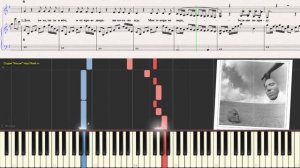 Танцы на стёклах - М.Фадеев (Ноты для фортепиано) (piano cover)