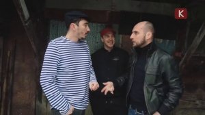 Каха и Серго. Серго учит свеней французскому