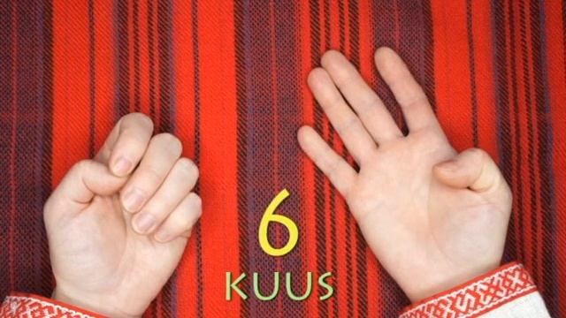 Learning Votic language - numbers (1-10). Изучаем водский язык - цифры. Vad'd'a čeele nuumõrid.