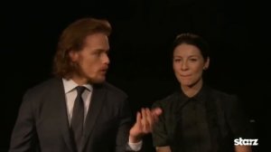 Outlander |  Interview with Caitriona Balfe & Sam Heughan for TWC