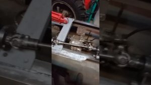 Вом на самодельный трактор с двигателем Оки.