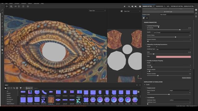 8. Create Scattering Map and Eye Textures