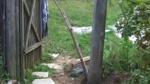 Как легко достать столб из земли!.!