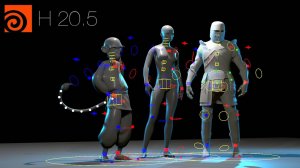 Character Rigging in Houdini - Reusable APEX Biped Rig