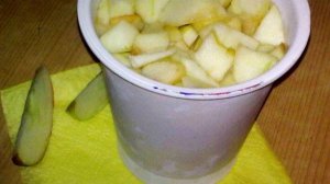 Замороженные яблоки