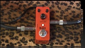 Stagg Music BLAXX BX-Delay micro delay pedal demo