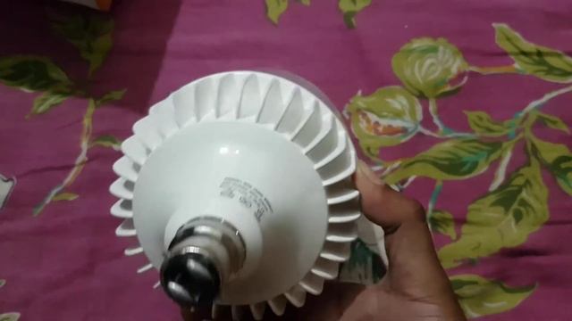 Wipro 50-Watt LED Bulb Unboxing