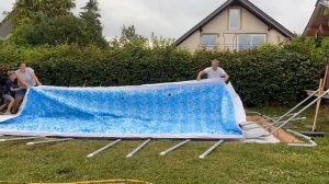 Pool Bestway Power Steel 549x279x122 setup