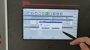 ESA S630 CNC press brake controller, 2D Graphic bending programming