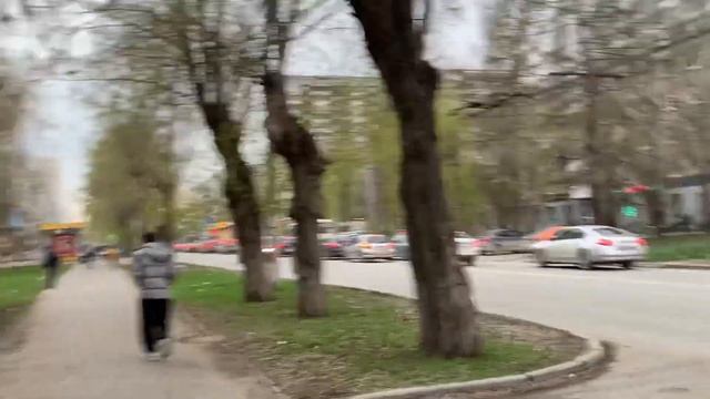 Прогулка по улице Щорса до перекрёстка с улицей Белинского, г. Екатеринбург, 27.04.2024
