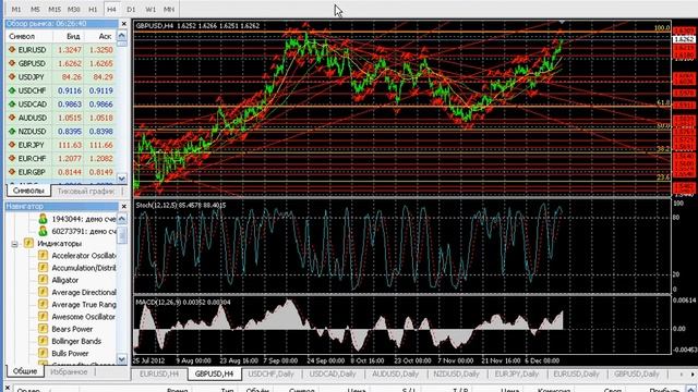 Forex video review  Форекс видеообзор 19 12