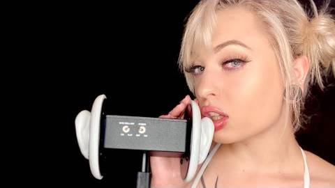 3Dio AriLove ASMR Ear Eating (Slow & Sensual Licking⧸ Nibbling)