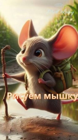 Маленькие художники: Рисуем мышку