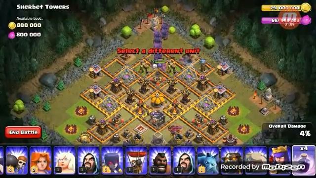 80 MAX LEVEL PEKKAS ATTACK IN CLASH OF CLANS ALL PEKKA ATTACK 100% смотреть онлайн